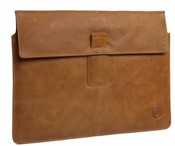 dbramante1928 - Læder sleeve til notebook - 15" - gylden tan