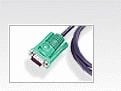 ATEN 2L-5201U - Tastatur / video / musekabel (KVM) - USB, HD-15 (VGA) (hann) til 15-pins SPHD (hann) - 1.2 m - for KVM on the NET CS1708i, CS1716i