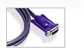 ATEN Micro-Lite 2L-5203U - Tastatur / video / musekabel (KVM) - USB, HD-15 (VGA) (hann) til 15 pin D-Sub (DB-15) (hunn) - 3 m - for KVM on the NET ...