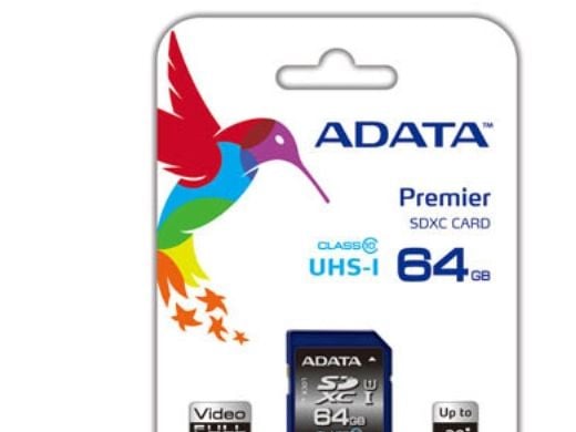 ADATA Premier UHS-I - Flashhukommelseskortti - 64 GB - UHS luokka 1 / Class10 - SDXC UHS-I