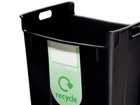Papirkurv Leitz Basko 40 ltr. sort