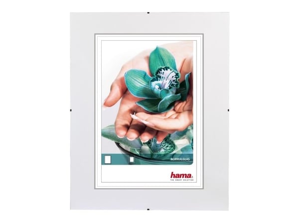Hama Frameless Picture Holder Clip-Fix - Fotoholder - Designet for : 4x6 in (10x15 cm) - glass - rektangulær