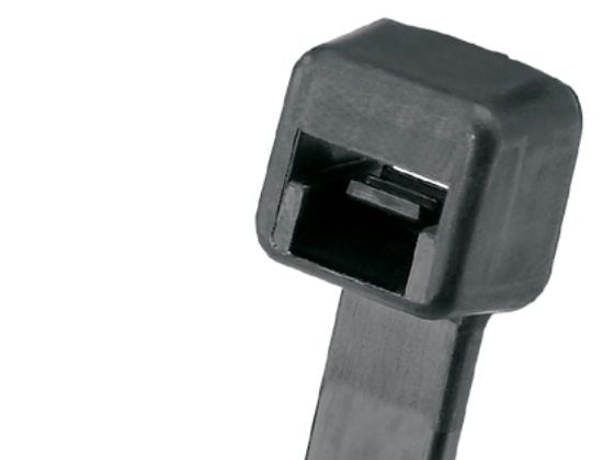 Kaapelinsiteet 4,8X292 mm 100 kpl:n pakkauksissa musta UV-kestävä - (100 kpl.)