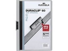 Durable DURACLIP, A4, 60 ark, Tyskland