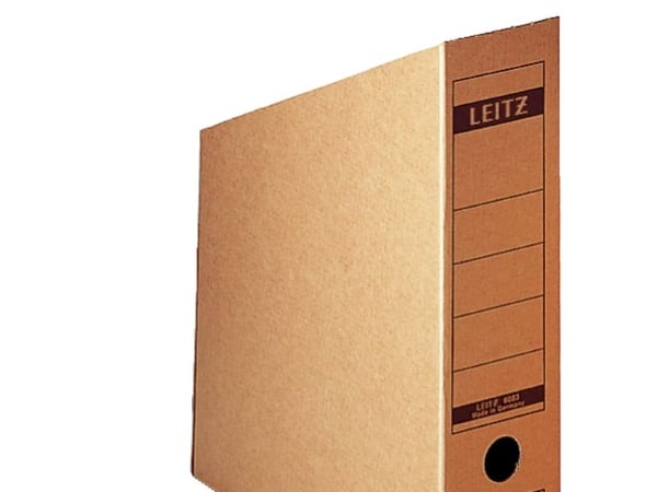 Leitz 60830000, Kartong, Brun, Poträtt, papper, 170 g, 80 x 325 x 270 mm