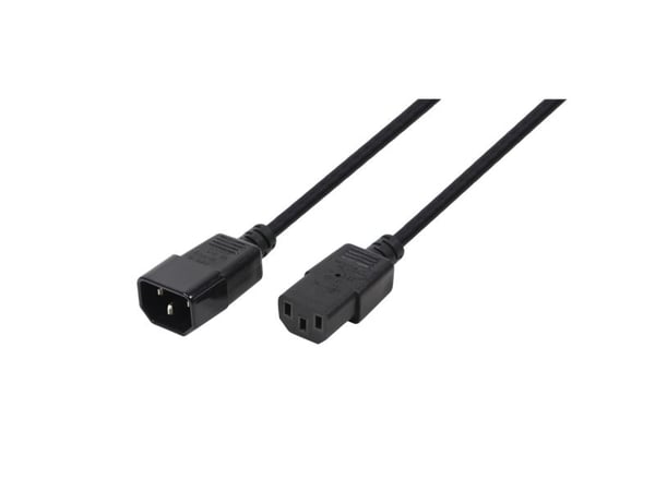 LogiLink CP091, 1,8 m, C14-liitin, C13-liitin, 250 V, 10/16 A