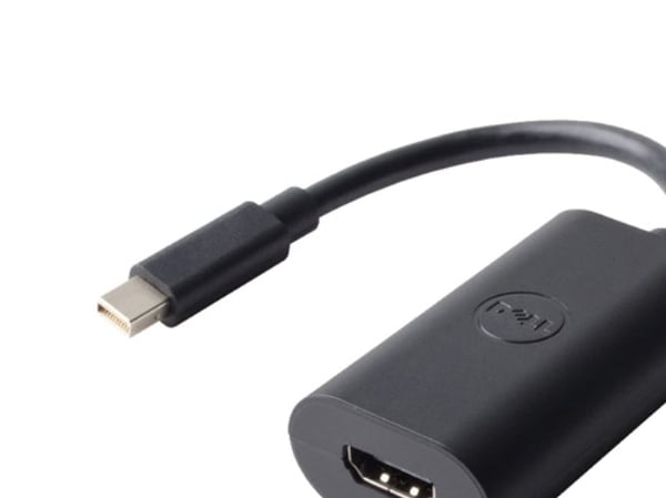 DELL 470-13629, Mini DisplayPort, HDMI-tyyppi A (vakio), Uros, Naaras, 1920 x 1080 pikseliä, Musta