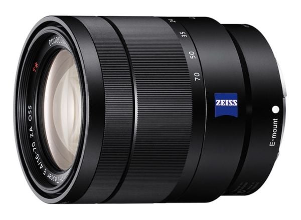 Sony SEL1670Z - Zoomobjektiivi - 16 mm - 70 mm - f/4.0 ZA OSS - Sony E-mount - a5100 ILCE-5100, ILCE-5100L, ILCE-5100Y -malliin