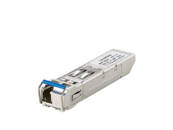 LevelOne SFP-9221 - SFP (mini-GBIC) lähetin-vastaanotinmoduuli - GigE - Kuitukanava, 1000Base-BX10-U - LC single mode - enintään 10 km - 1310 (TX) ...
