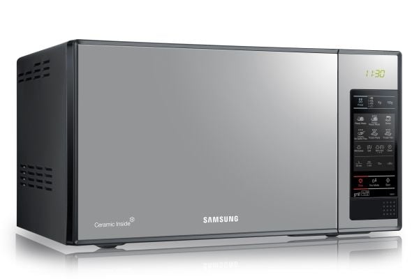 Samsung GE83X, Bänkdiskmaskin, Grillmikrovågsugn, 23 l, 800 W, Inbyggd display, LED