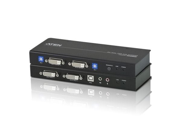 ATEN CE 604 Local and Remote Units - KVM / lyd / seriellutvider - USB - opp til 60 m