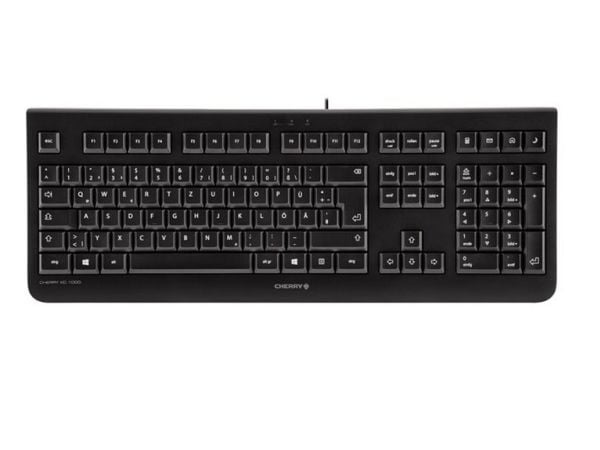 CHERRY KC 1000 - Tastatur - Spansk - svart