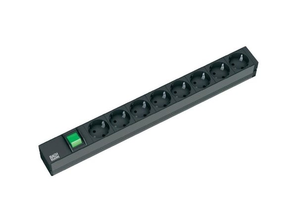 Bachmann 333.505, Perus, Musta, 8 AC-pistorasia(a), 2 m, 48,3 cm (19")