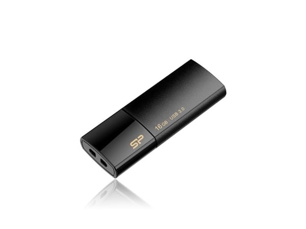 SILICON POWER Blaze B05 - USB-flashstasjon - 16 GB - USB 3.0 - klassisk svart