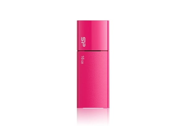 SILICON POWER Ultima U05 - USB-flashstasjon - 16 GB - USB 2.0 - søt rosa