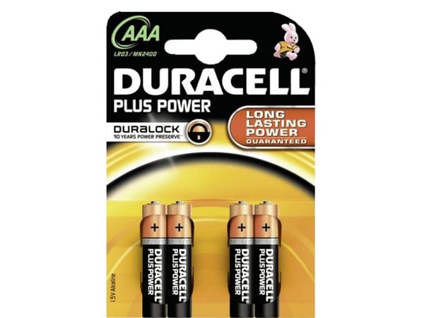 Duracell Plus Power - Batteri 4 x AA-typ - alkaliskt