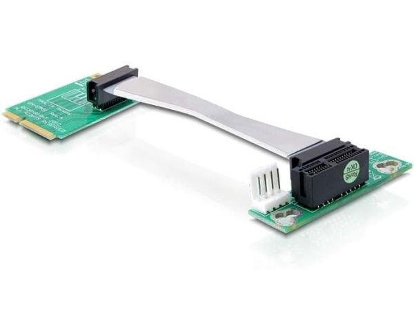 Delock Riser card Mini PCI Express > PCI Express x1 left insertion - Stigekort