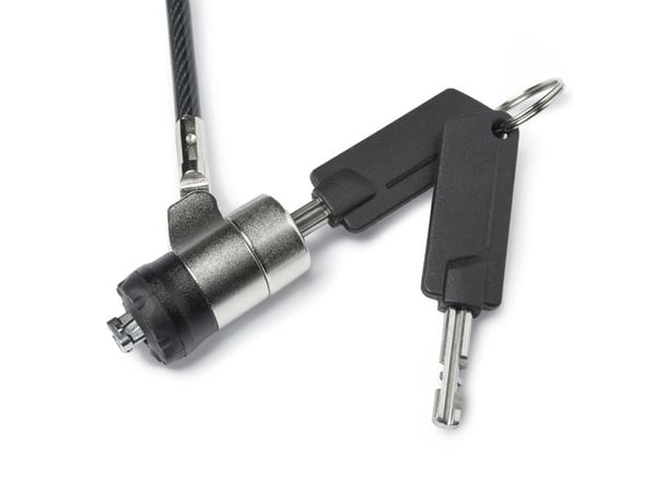 DICOTA Lock Pro Single Versio - Lås för säkerhetskabel - 2 m