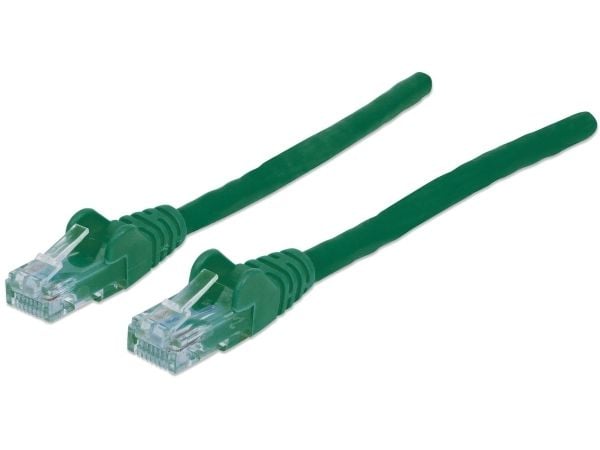 Intellinet 20m Cat6, 20 m, Cat6, U/UTP (UTP), RJ-45, RJ-45, Grønn