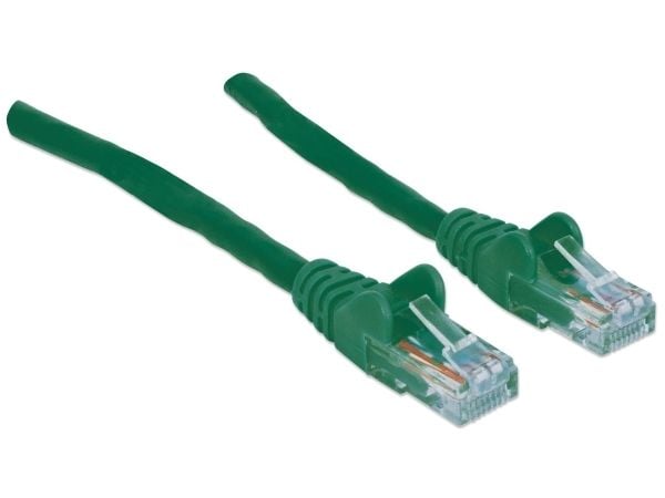 Intellinet 20m Cat6, 20 m, Cat6, U/UTP (UTP), RJ-45, RJ-45, Grønn