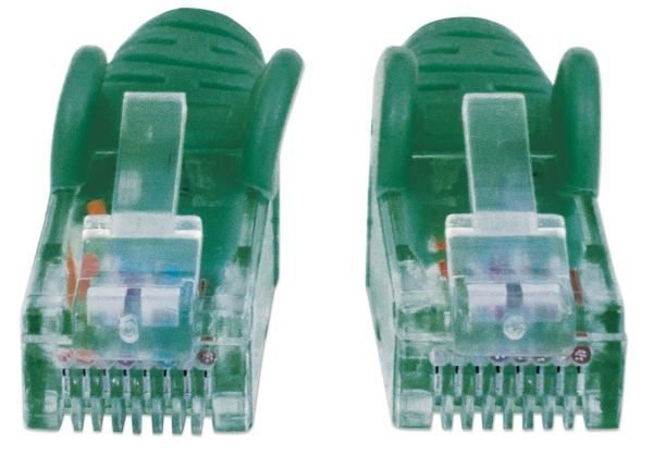 Intellinet 20m Cat6, 20 m, Cat6, U/UTP (UTP), RJ-45, RJ-45, Grønn