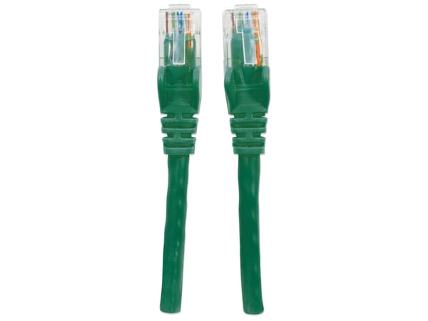 Intellinet 20m Cat6, 20 m, Cat6, U/UTP (UTP), RJ-45, RJ-45, Grønn