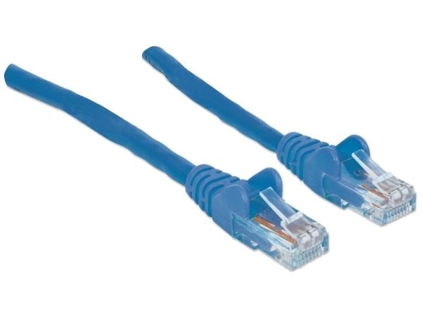 Intellinet 20m Cat6, 20 m, Cat6, U/UTP (UTP), RJ-45, RJ-45, Blå