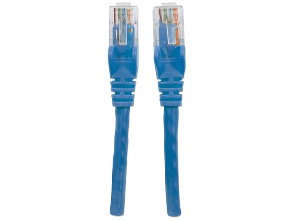 Intellinet 20m Cat6, 20 m, Cat6, U/UTP (UTP), RJ-45, RJ-45, Blå