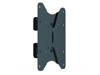 Equip 650104, 106,7 cm (42"), 75 x 75 mm, 200 x 200 mm, -15 - 10°, Stål, Sort