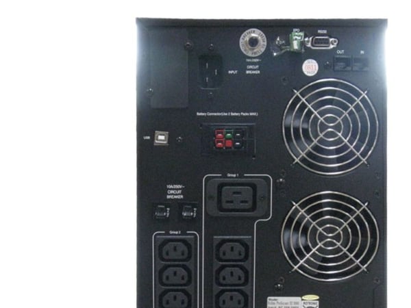 ROLINE ProSecure III 3000 - Online UPS, 95%, Sort, LCD, 0 - 40 °C, 37 g, 365 x 216 x 405 mm