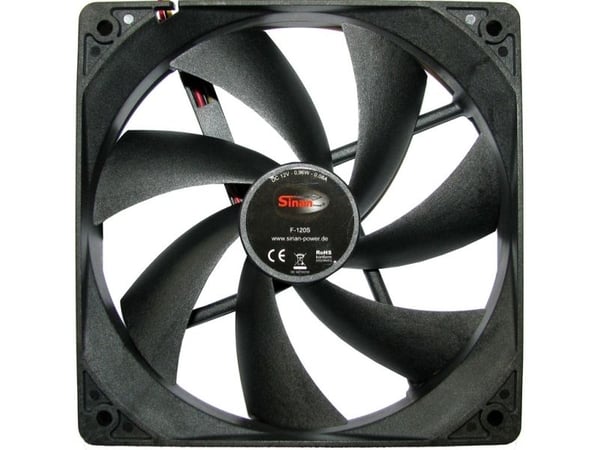 Inter-Tech SinanPower F-120-S - Kabinettvifte - 120 mm
