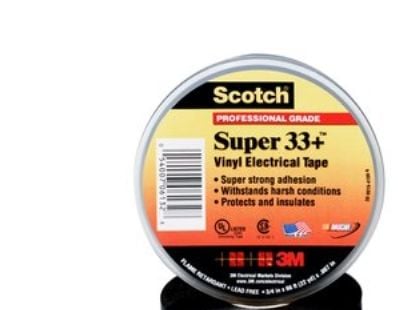 3M SCOTCH 33+, 1 kpl, Musta, 600 V, 6 m, 0,178 mm