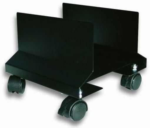 Techly ICA-CS 34, Multimediakärry, Musta, PC, 25 kg, 195 mm, 240 mm