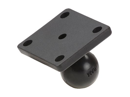 RAM Mounts baseplate rektangulær 2x1,7'' B-kule 1'' AMPS-raster