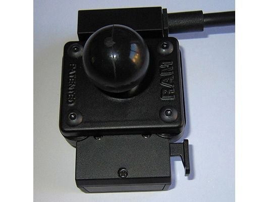 RAM Mounts baseplate rektangulær 2x1,7'' B-kule 1'' AMPS-raster
