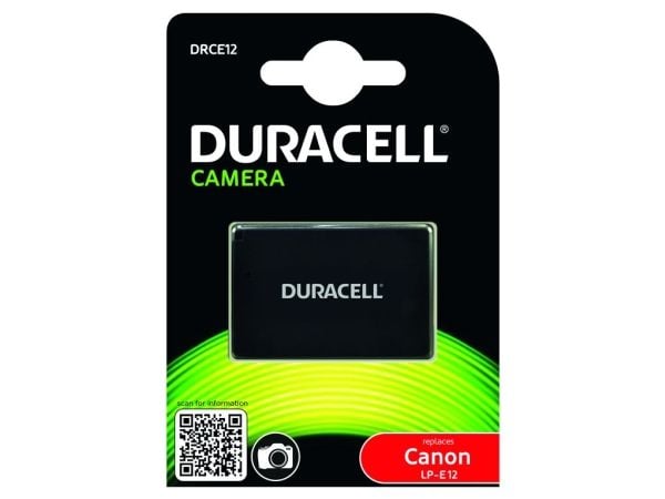 Duracell DRCE12, 750 mAh, 7,2 V, Lithium-Ion (Li-Ion)