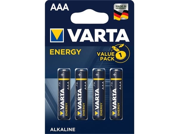 Varta Energy 4103 - Batteri 4 x AAA - Alkalisk