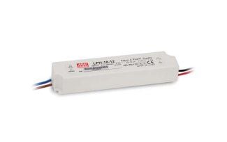 MEAN WELL LPH-18-12, Hvit, 180 - 264 V, 47 - 63 Hz, 175 g, 30 mm, 22 mm