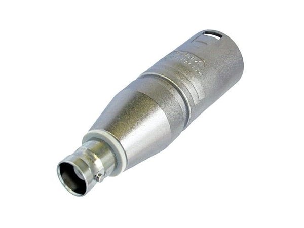 Neutrik XLR / BNC, XLR, BNC, Sølv