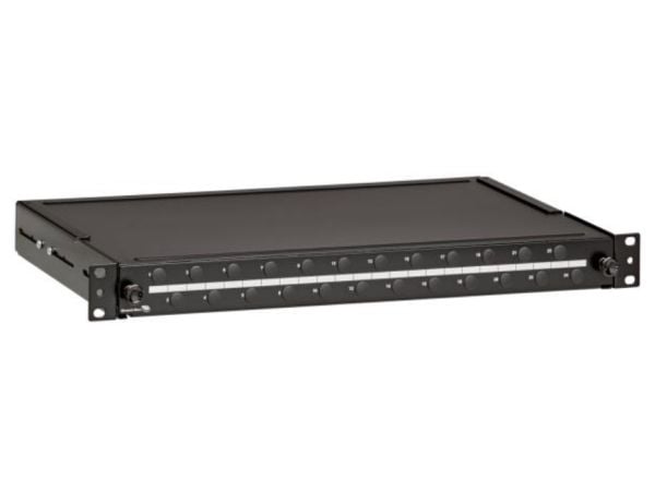 Fiberboks for 24 X LC/MTRJ/SimpleX-SC 1HE type