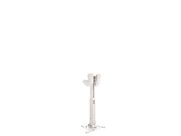 Vogel's Professional PPC 1540 - Monteringssett (takmontering, kontaktplate, teleskopstang) - for projektor - hvit - takmonterbar