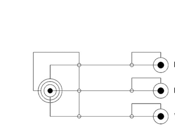 DeLOCK 84504, 1,5 m, 3.5mm, 3 x RCA, Musta, Uros/naaras, 1 kpl