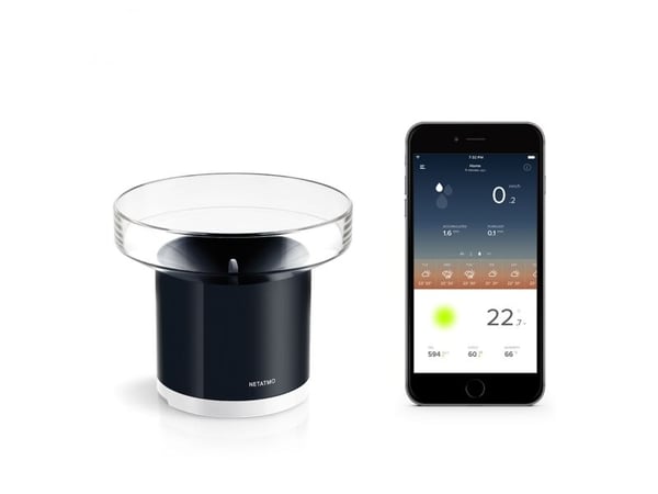 Netatmo - Regnmätare - digital