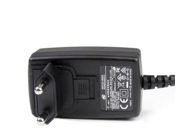 StarTech Spare 5V EU DC Power Adapter - Strømadapter - AC 100-240 V - svart - for P/N: SV231USBGB, SV431USBGB