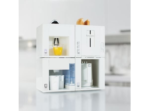 Princess 144000, 2 skiver, Hvit, 800 W, 220 - 240 V
