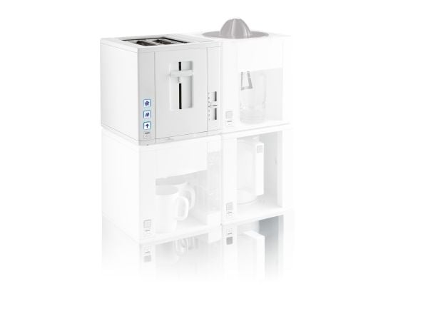 Princess 144000, 2 skiver, Hvit, 800 W, 220 - 240 V