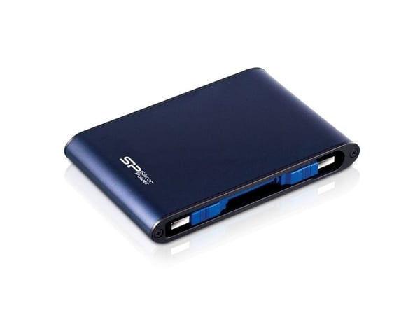 SILICON POWER Armor A80 - Harddisk - 2 TB - ekstern (bærbar) - 2.5" - USB 3.0 - blå