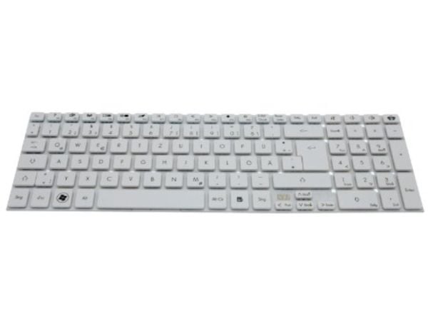 Packard Bell LITE-ON SK-1688 - Tangentbord - schweizertyska - vit - för Easy Note TV44, TV44HC