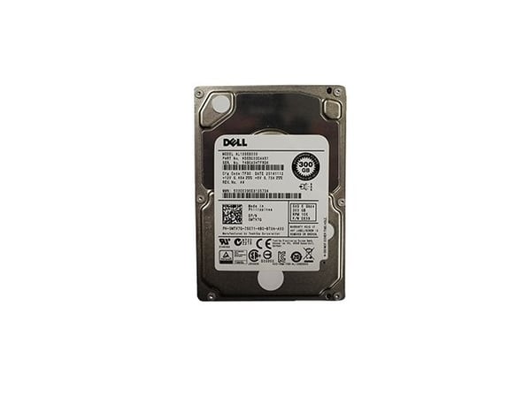 Dell - Harddisk - 300 GB - 2.5" - SAS - 10000 rpm - for PowerEdge C6220, M620, R210, R220, R620, R720, R820, R920, T420, T620, VRTX