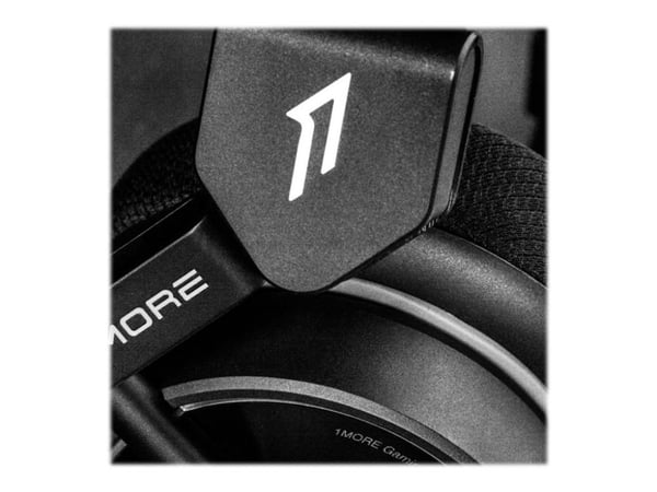 1More Spearhead VR GAMING - Hodetelefoner med mikrofon - 7,1-kanals - full størrelse - kablet - aktiv støydemping - USB, 3,5 mm jakk